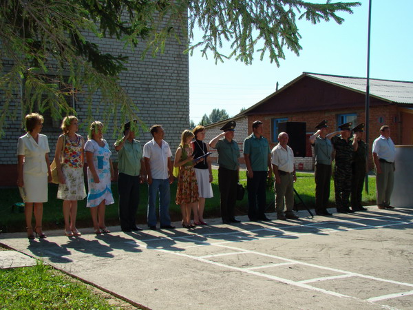 Военно-патриотический лагерь на базе Н-ской военной части города Чебоксары, июль 2008 г.