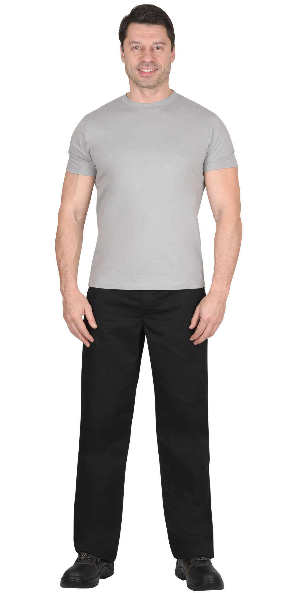 150884 Футболка светло-серая Сириус Стандарт 160г/м2 в уп.100 шт. за шт. (ЧЗ)