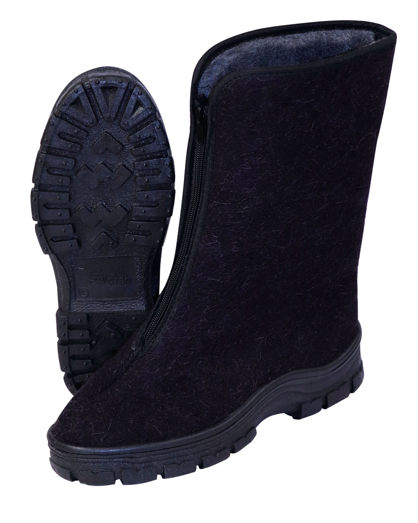 05377 Полусапоги суконные 