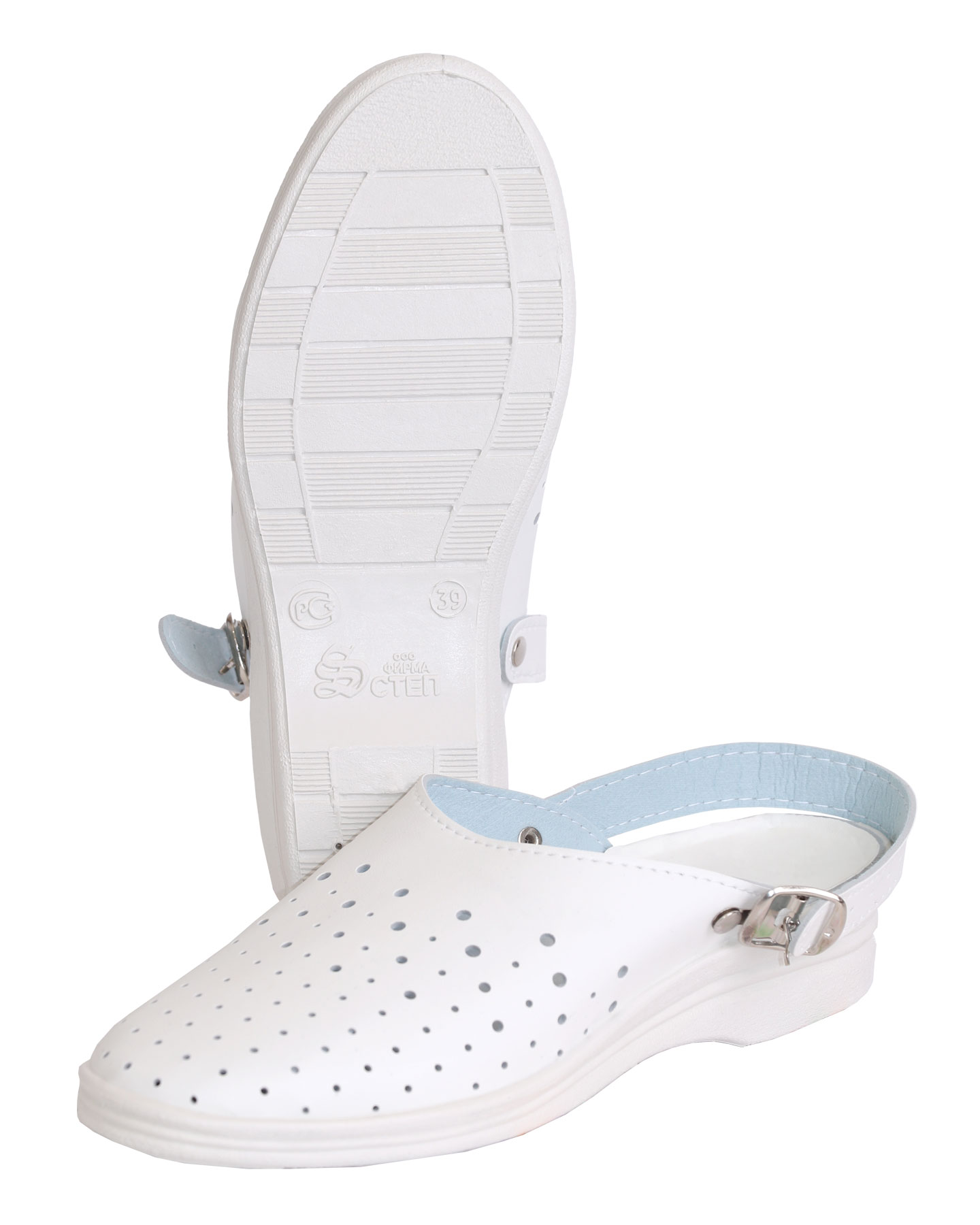 00950 Сабо искусственная кожа женские (ЧЗ)