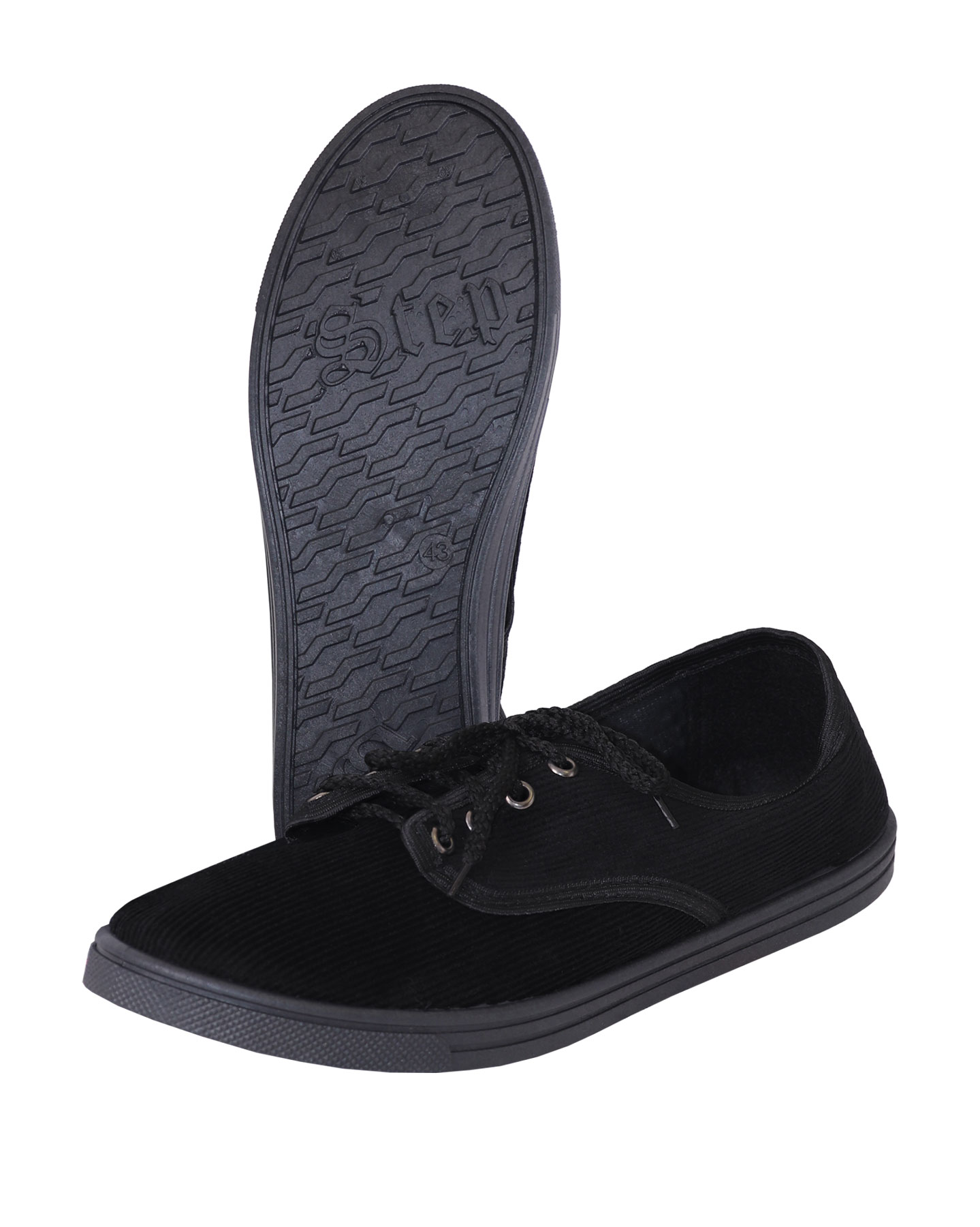 03701 Полуботинки вельветовые