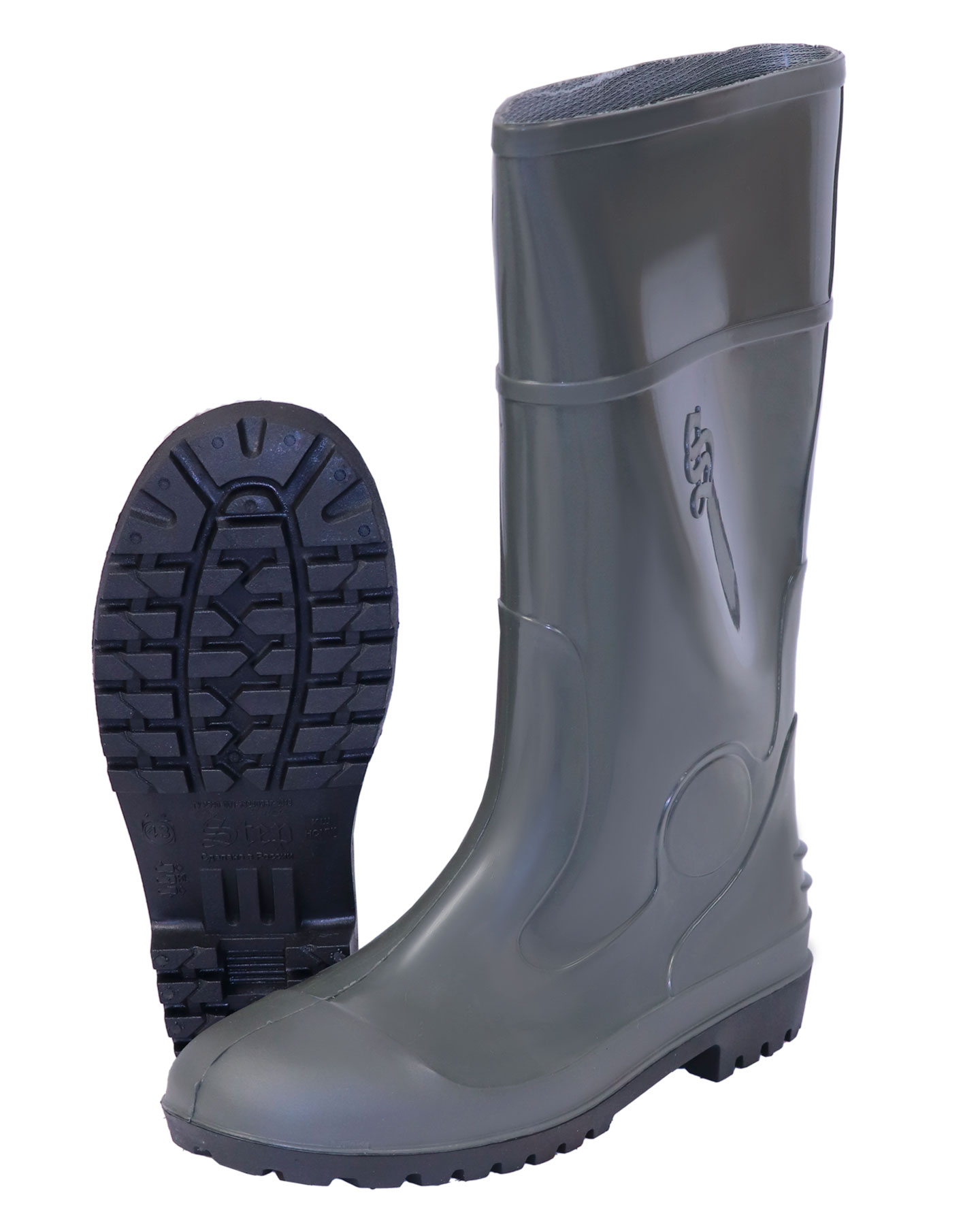 04262 Сапоги ПВХ НМС КЩС с металлоподноском и металлостелькой
