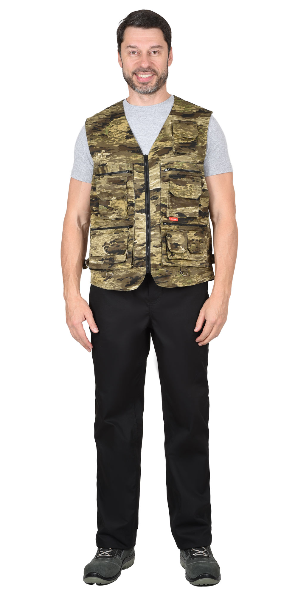 118121 Жилет разгрузочный универсальный КМФ Питон тигровый №49 (ЧЗ)