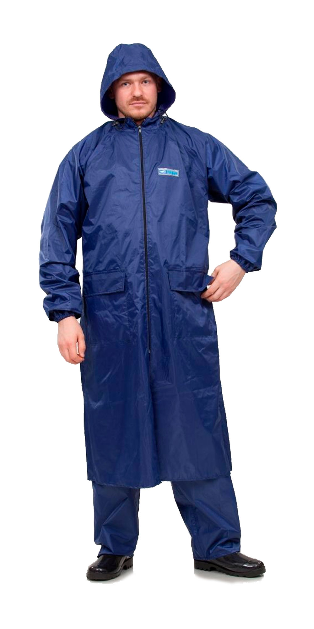 03262 Плащ влагозащитный Poseidon WPL (225 гр./м2) синий (ЧЗ)